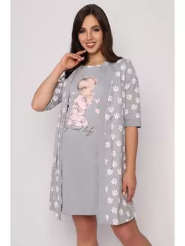 Халаты Комплект Душа, серый