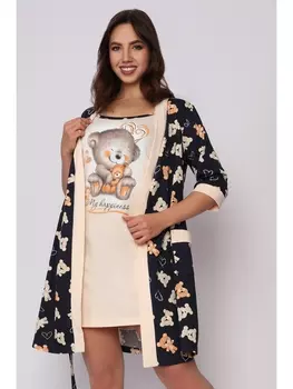 Халаты Комплект Игрушка, темно-синий