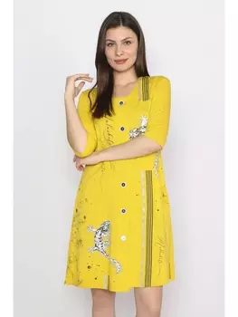 Халаты Халат Малахит, горчица