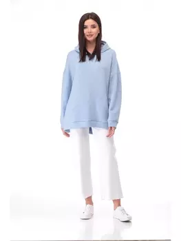 Худи, толстовки 668 голубой