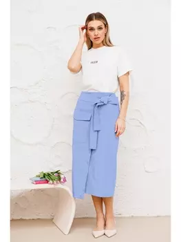 Юбка 1062G голубой