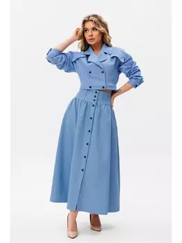 Юбка 1083 голубой