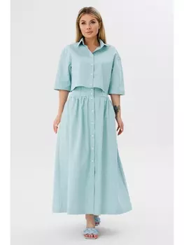 Юбка 1083в бирюза