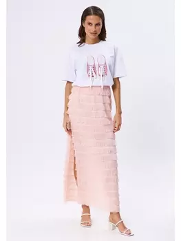 Юбка 2009 персик