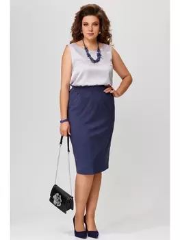 Юбка 2021 синий