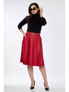 Юбка 225 алый матовый