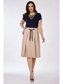 Юбка 225 пыльный розовый