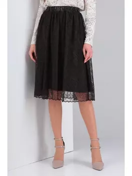 Юбка 8103 коричневый