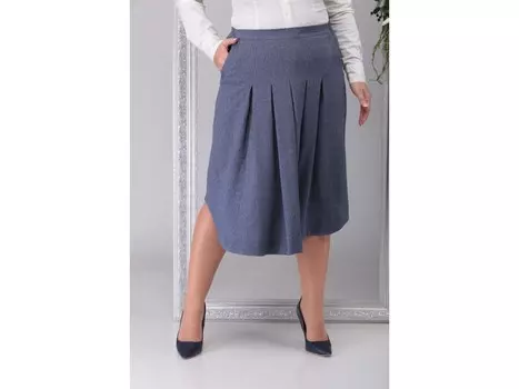 Юбка 823 светло-синий