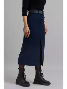 Юбка 971 синяя клетка