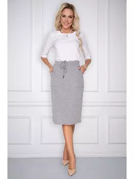Юбка ЮБКА СТИЗАНО (ГРЭЙ) 12Ю2020