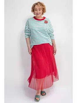 Юбка Юбка в красную полоску арт.3724