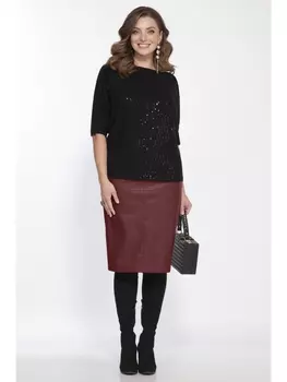 Юбка М5.1547/1 бордо