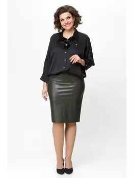 Юбка М-741 темный хаки