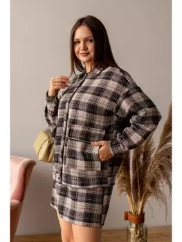 Юбка МЮ-210 клетка