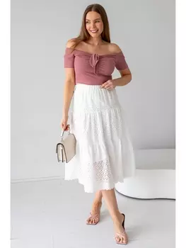 Юбка МЮ-5503 белый