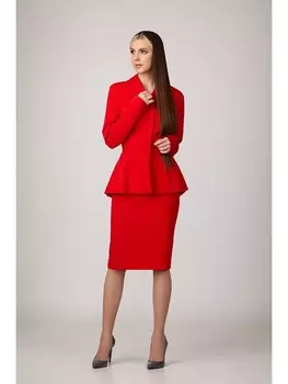 Юбочные костюмы 1044/1 красный
