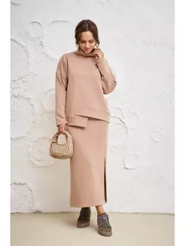 Юбочные костюмы 1050.2 бежевый