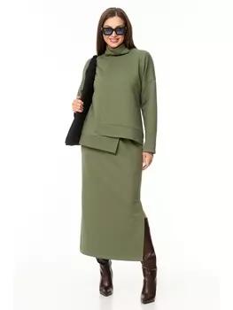 Юбочные костюмы 1050.2 олива