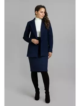 Юбочные костюмы 1087 Синяя клетка