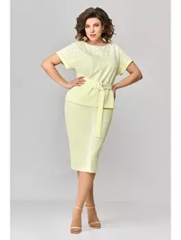 Юбочные костюмы 1113-1 лимонный