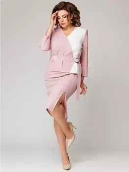 Юбочные костюмы 1212-1 пыльная роза