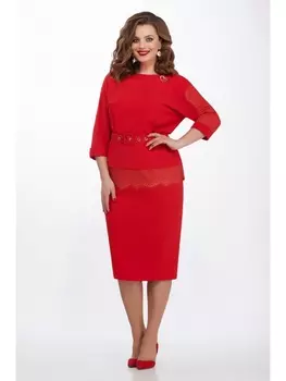 Юбочные костюмы 132-красный