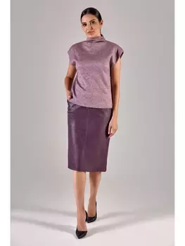 Юбочные костюмы 1402 баклажан