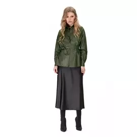 Юбочные костюмы 1536 хаки+ черный