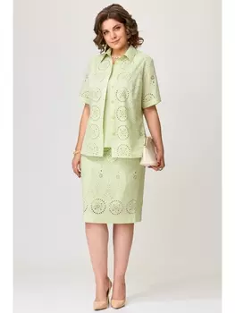Юбочные костюмы 1701 оливковый