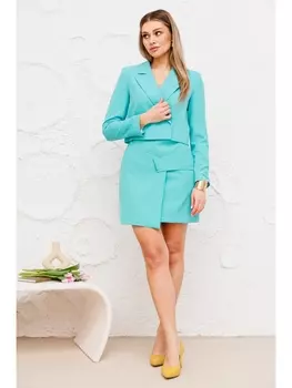 Юбочные костюмы 2021в бирюза