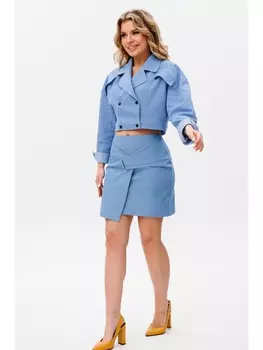 Юбочные костюмы 2064 голубой
