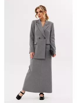 Юбочные костюмы 2094 серый