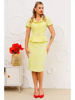 Юбочные костюмы 2103-1 желтый