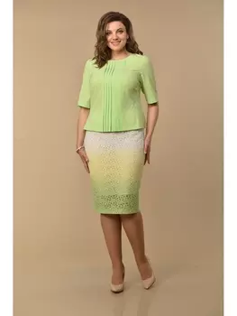 Юбочные костюмы 2149 салатовый