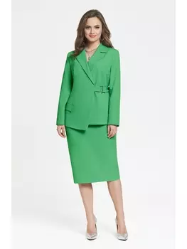 Юбочные костюмы 2399 зеленый