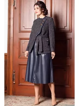 Юбочные костюмы 2617 синий