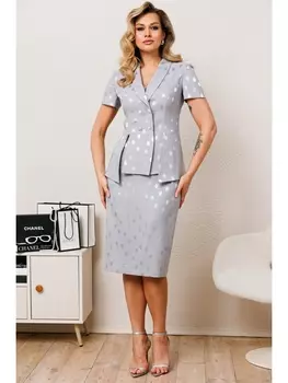 Юбочные костюмы 2768 серый