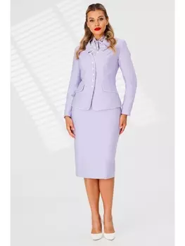 Юбочные костюмы 2808-1 лиловый