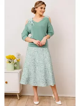 Юбочные костюмы 2814-1 мята