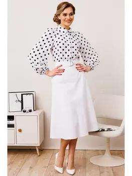 Юбочные костюмы 2846 белый