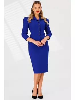 Юбочные костюмы 2858-1 василек