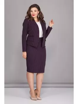 Юбочные костюмы 3015-слива