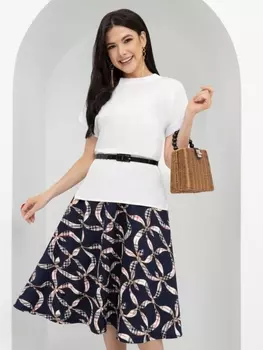 Юбочные костюмы 318570 (Эффект стройности (2 в 1, с ремешком, нью стиль))