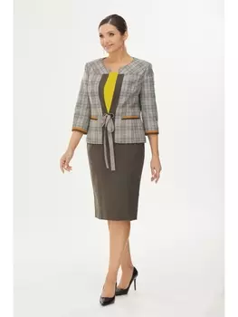 Юбочные костюмы 3351 хаки
