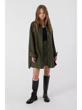 Юбочные костюмы 3395 хаки+ черный