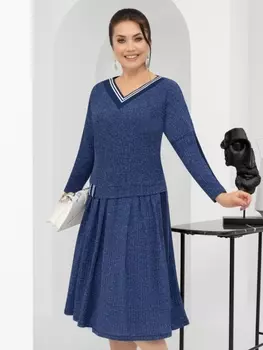 Юбочные костюмы 340204 (Новая идея на каждый день (2 в 1, сапфир))