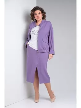 Юбочные костюмы 369 лаванда