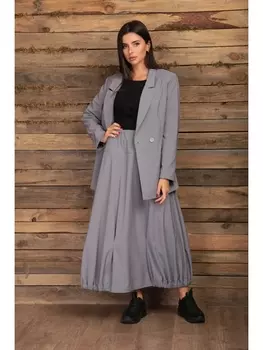 Юбочные костюмы 429 темно серый