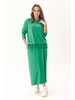 Юбочные костюмы 4718 зеленый
